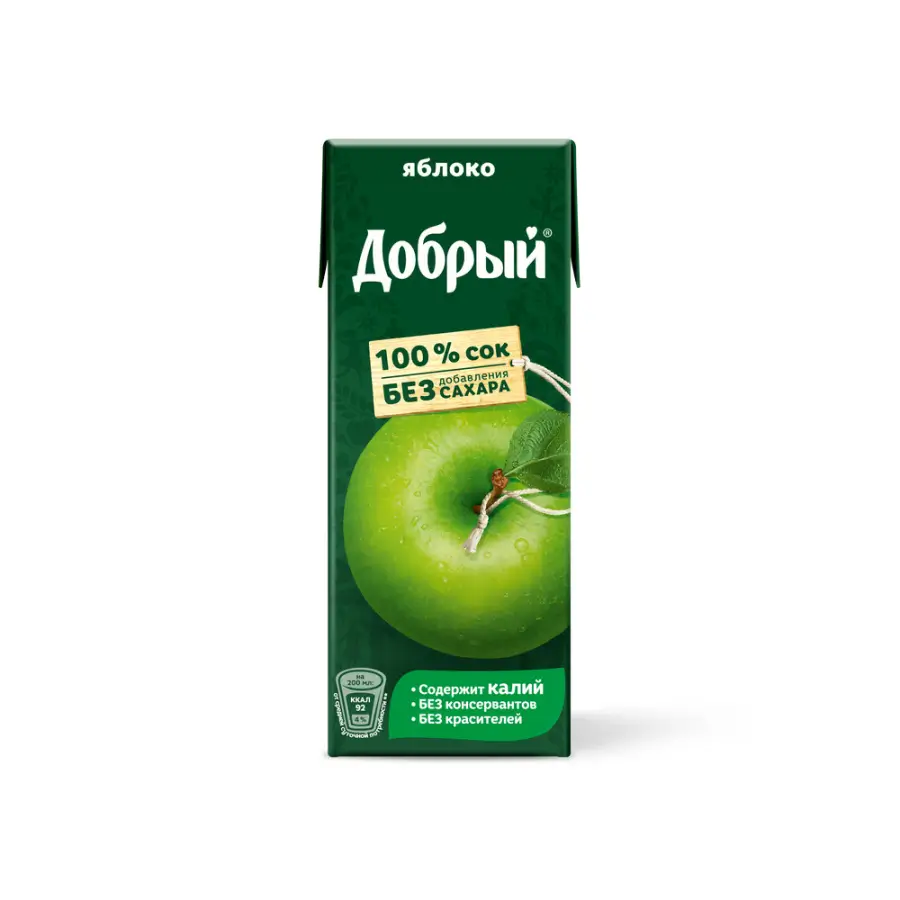 Сок добрый яблочный